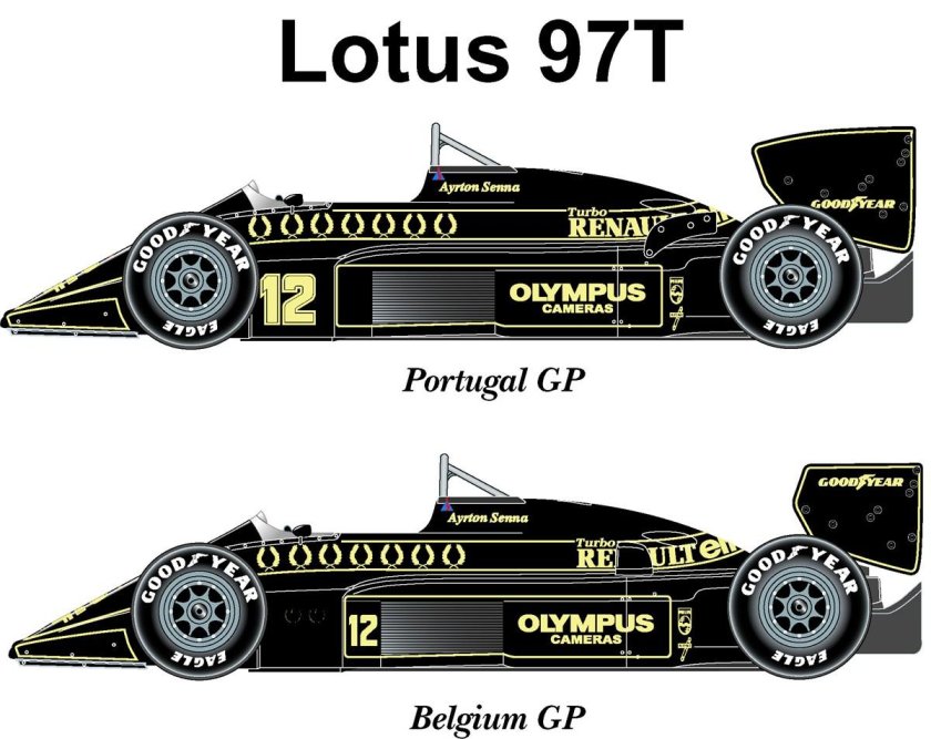 Lotus 97t 1/20