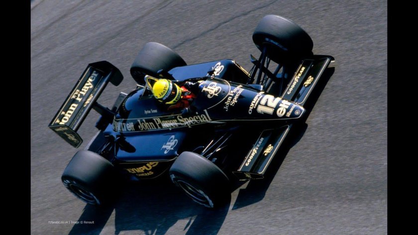 Lotus 97t Айртон Сенна 1985