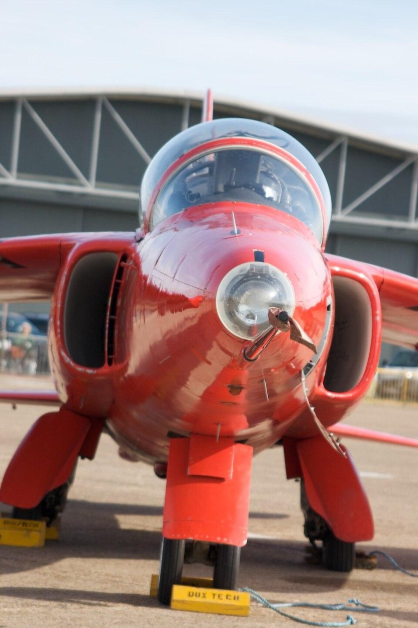 Red arrows Folland Gnat