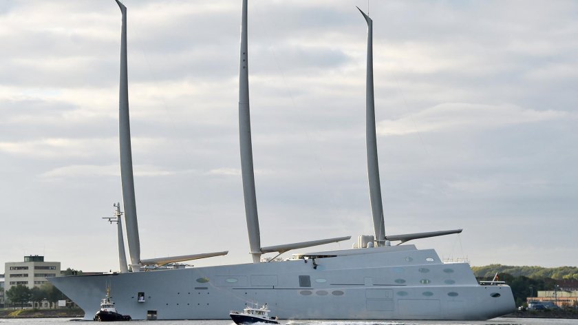 Парусная яхта а Андрея Мельниченко