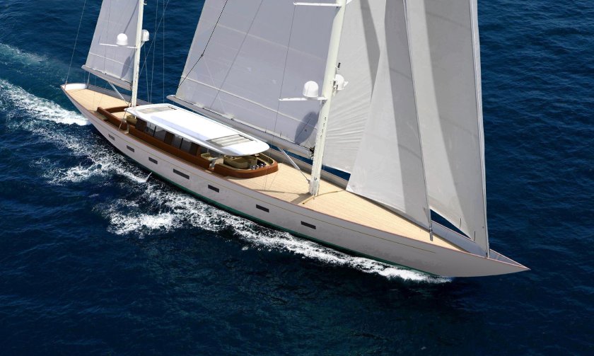 Яхта парусная x95