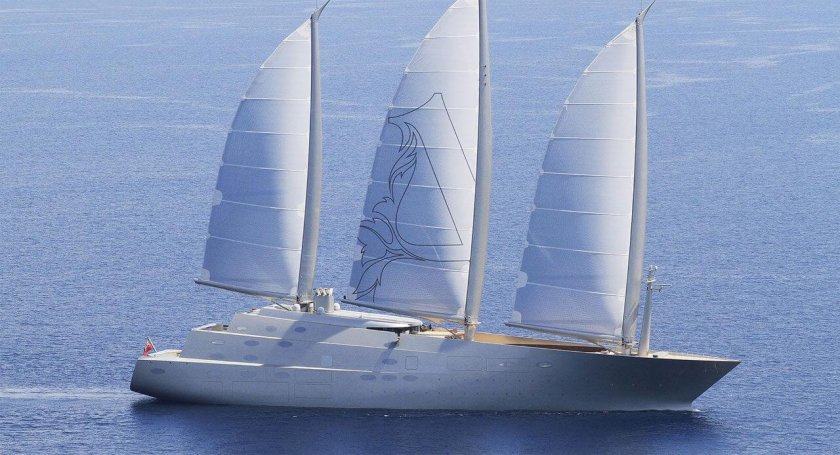 Парусная яхта а Андрея Мельниченко