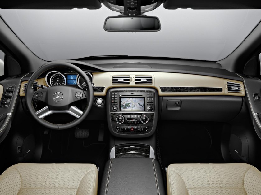 Mercedes Benz r class салон