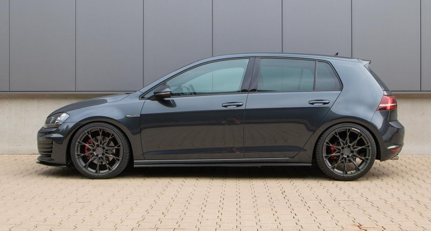 Golf 7 занижение