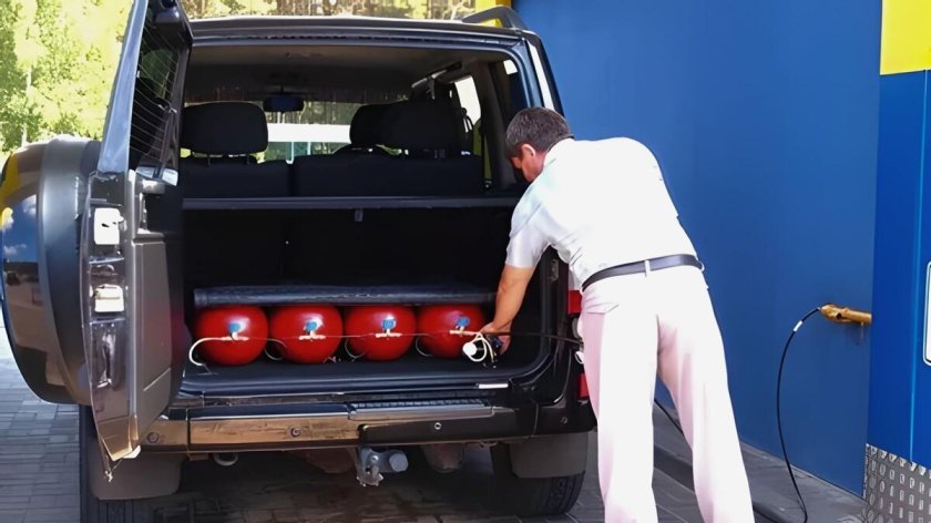 Метан ГАЗ для машина