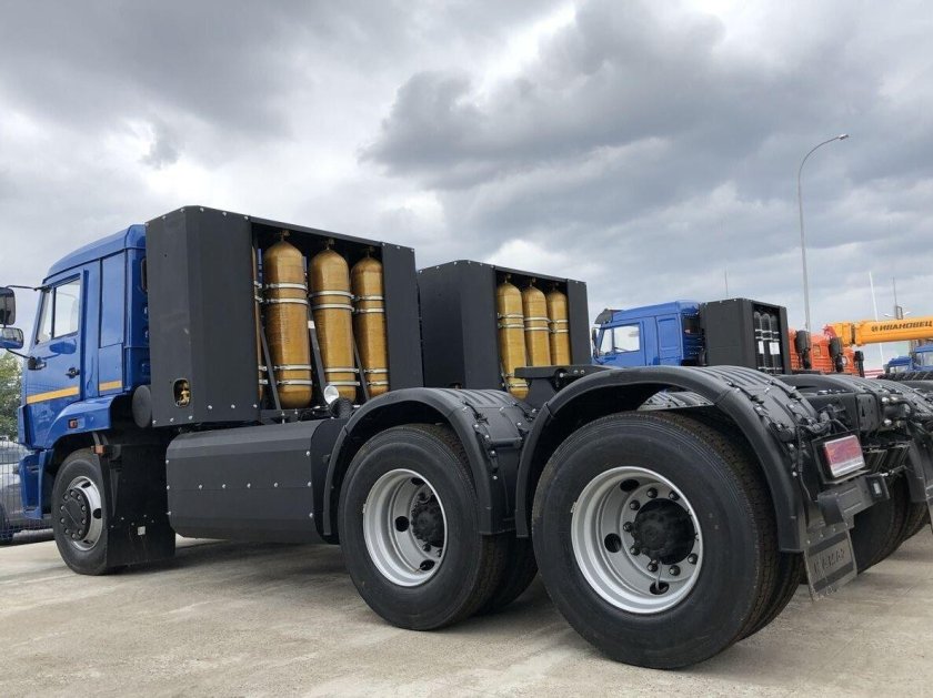 Седельный тягач КАМАЗ 65116 метан