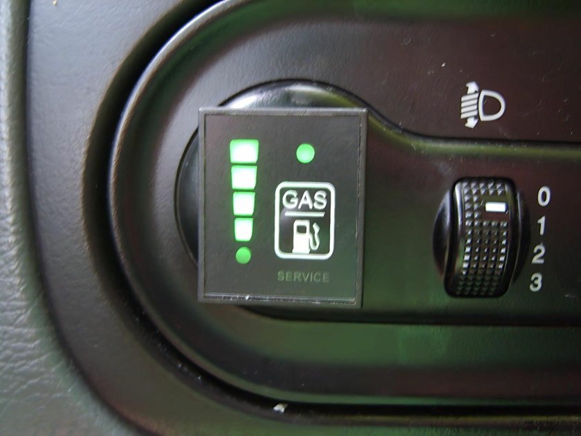 Кнопка ГБО 4 поколения 2107