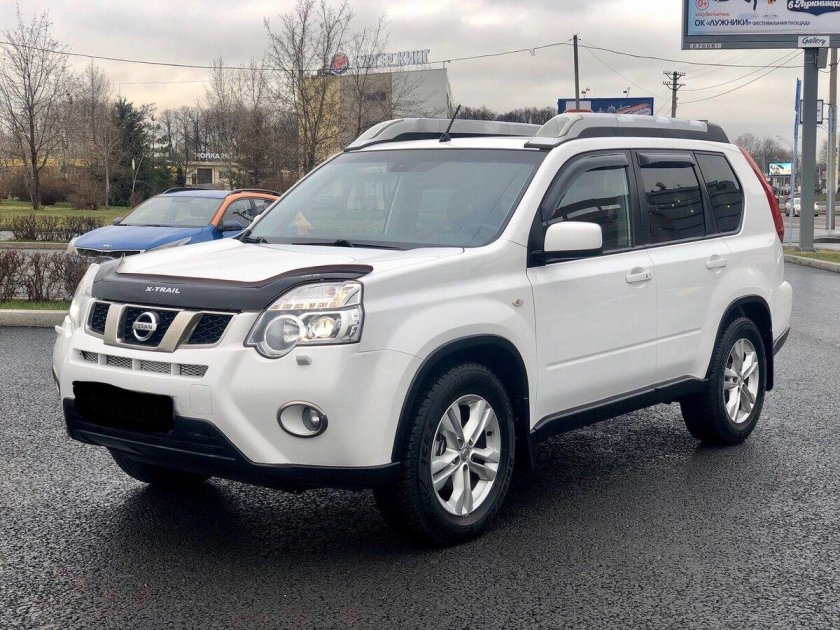 Nissan x-Trail 2013 белый