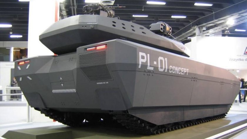 Танк стелс pl-01