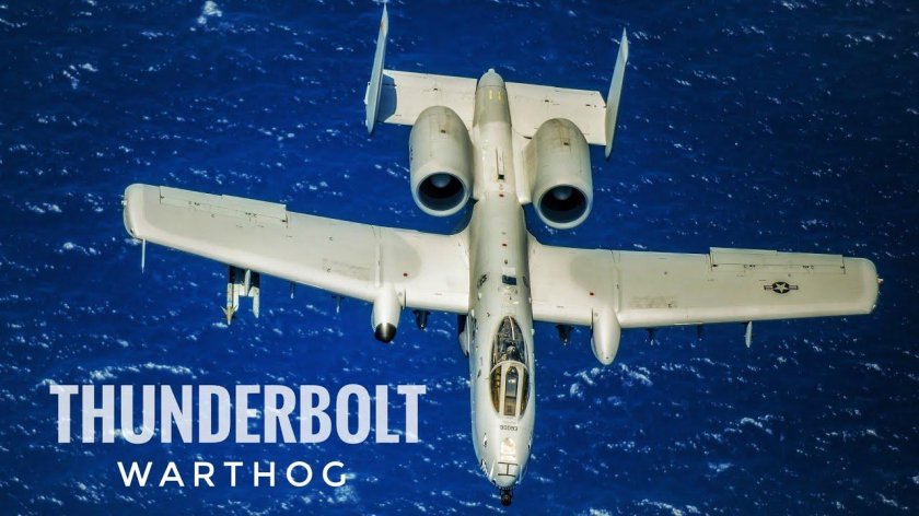 Штурмовик a-10c Thunderbolt 2