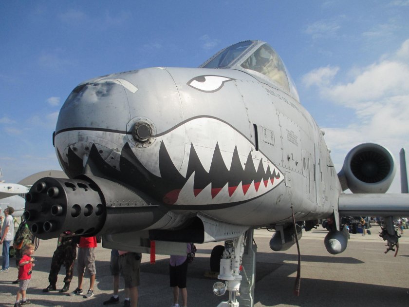 A10 Thunderbolt пушка
