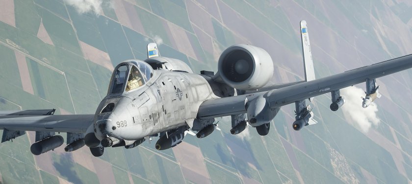 Штурмовик a-10c Thunderbolt 2