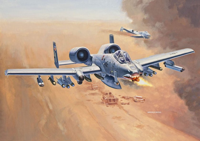 A10 Thunderbolt арт