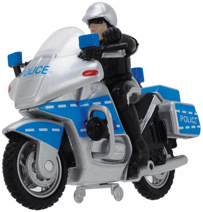 Игрушечный полицейский мотоцикл