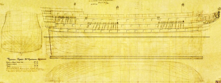 Линейный корабль Варшава 1833