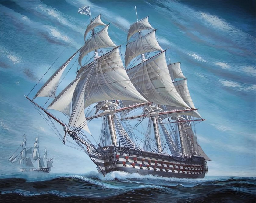 Двенадцать апостолов линейный корабль, 1841