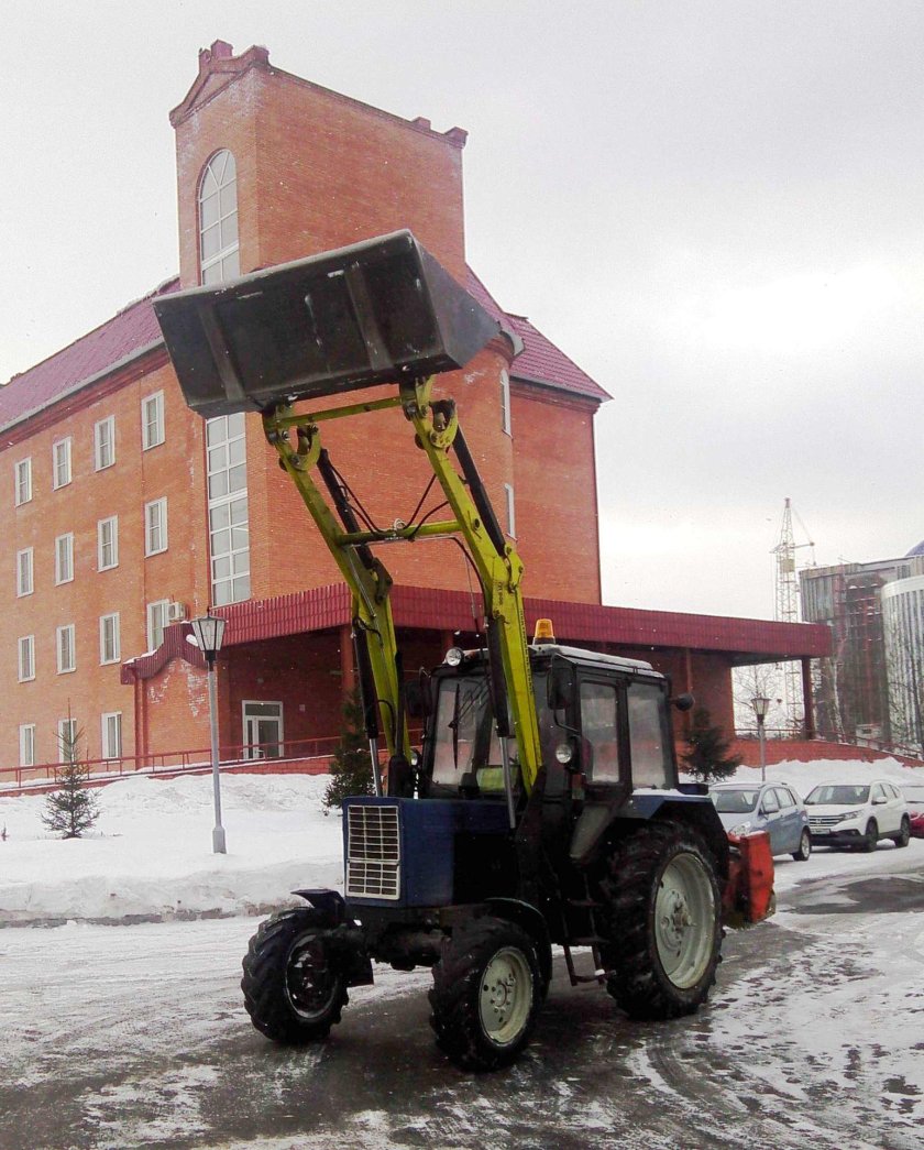 Погрузчик на навеску