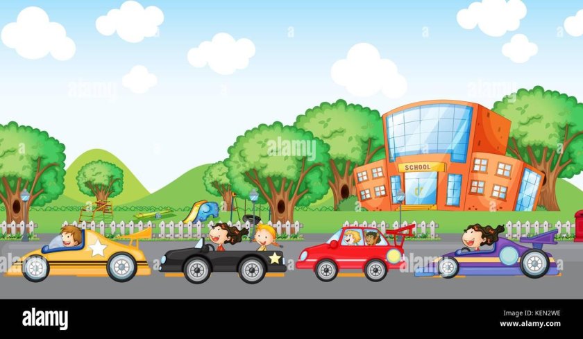 Автомастерская картинки для детей построить в лагере