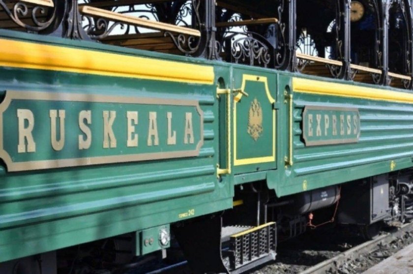 Рускеальский экспресс открытый вагон