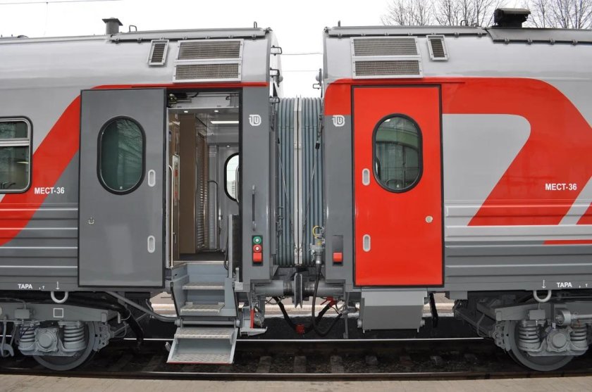 Вагон сцеп РЖД