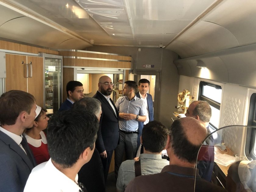 Ретро поезд Туапсе Гагра