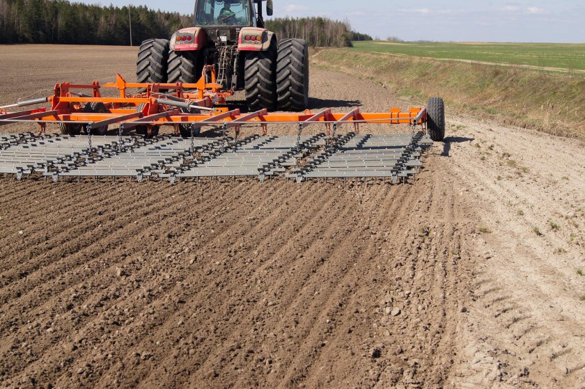 Зубовая шлейф-борона tirex БШ-14