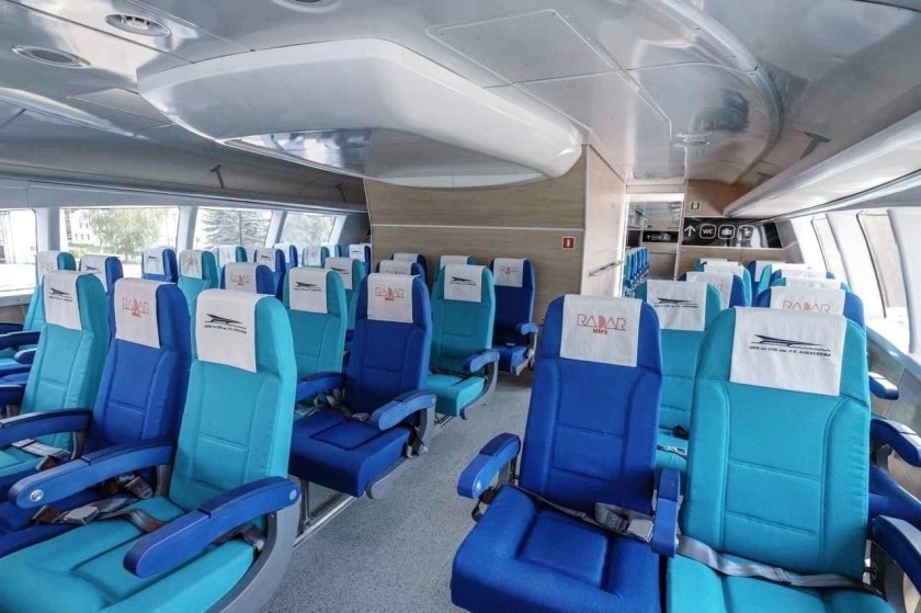 Новый Метеор на подводных крыльях