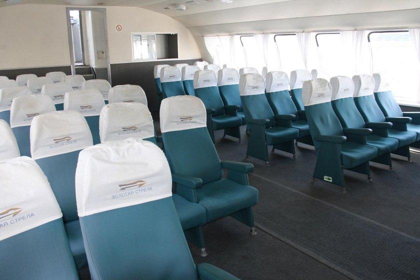 Метеор теплоход салон