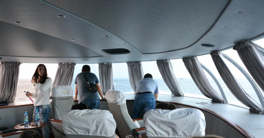 Метеор 120 изнутри