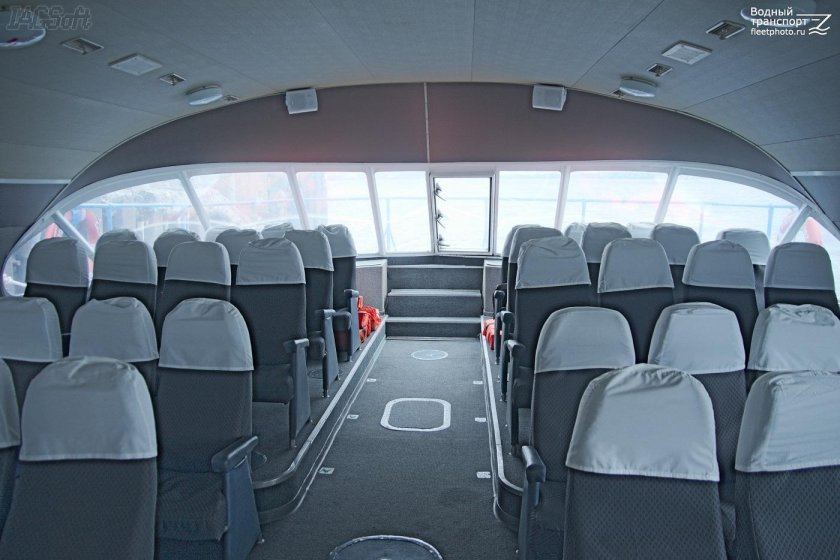 Метеор теплоход салон