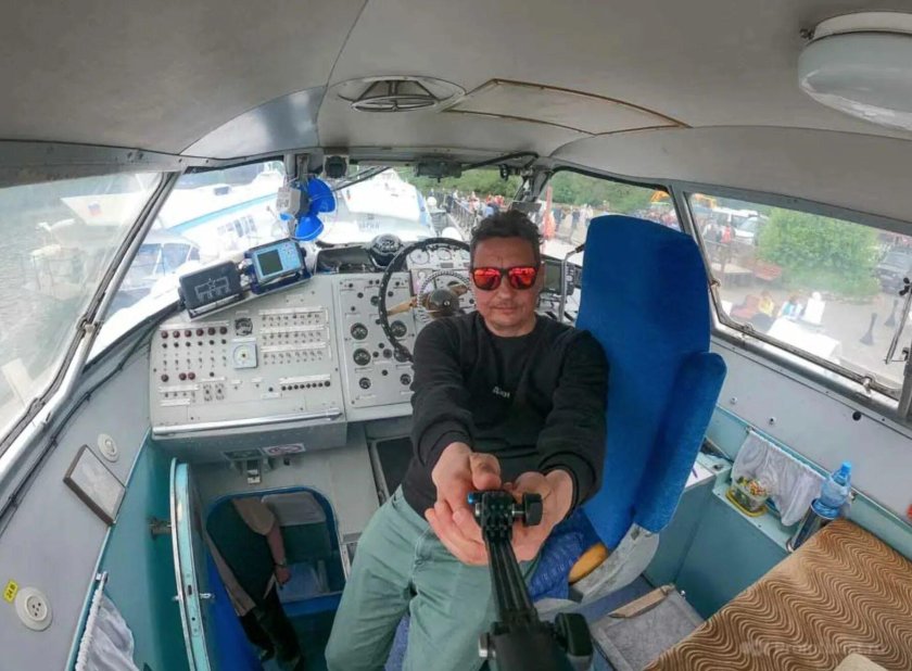 Рубка теплохода Метеор