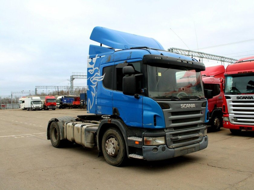 Скания тягач p340