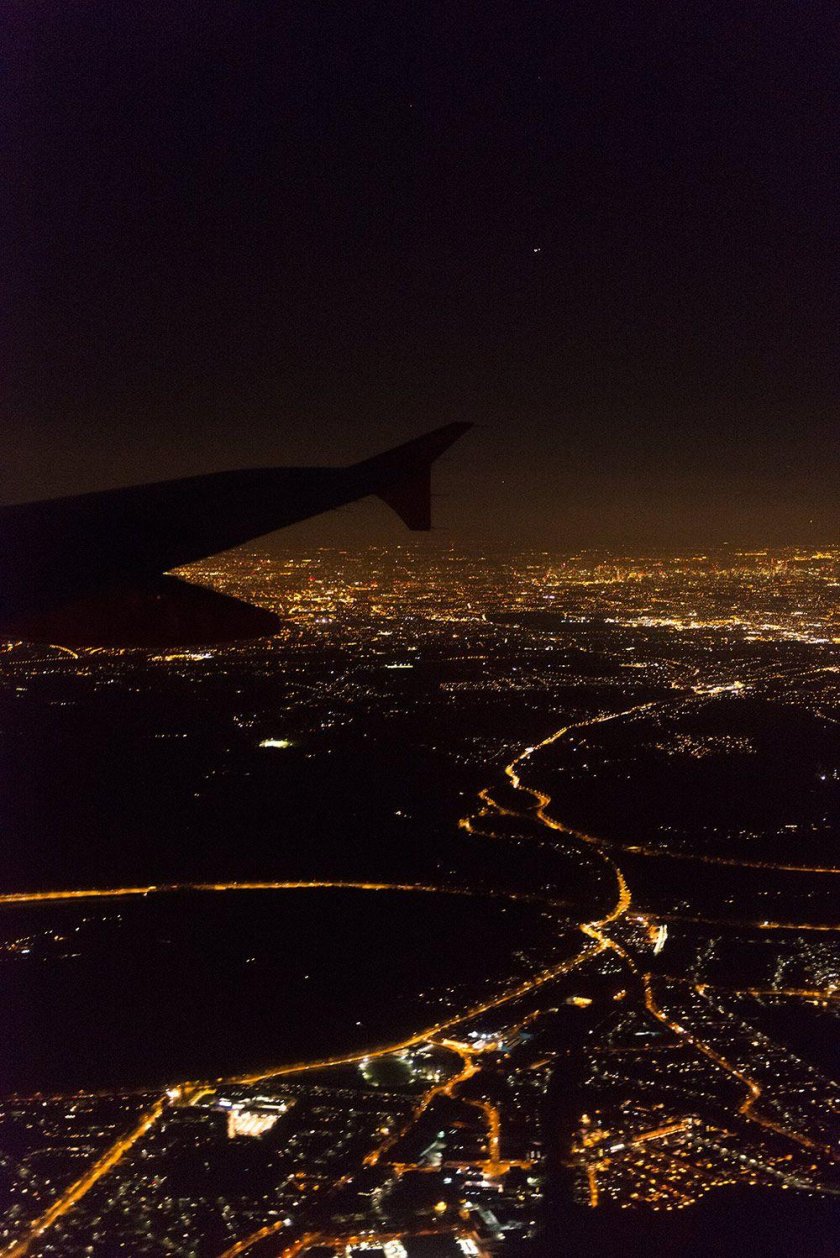 Вид из самолета