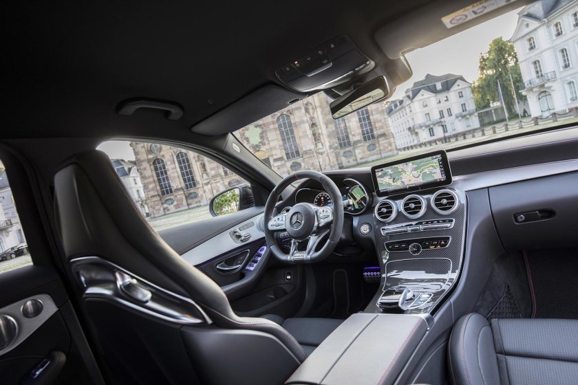 Mercedes Benz c43 AMG салон