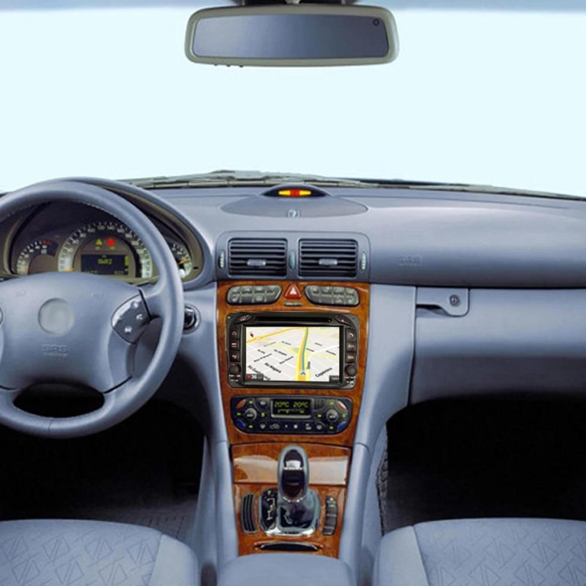 Mercedes-Benz w203 салон