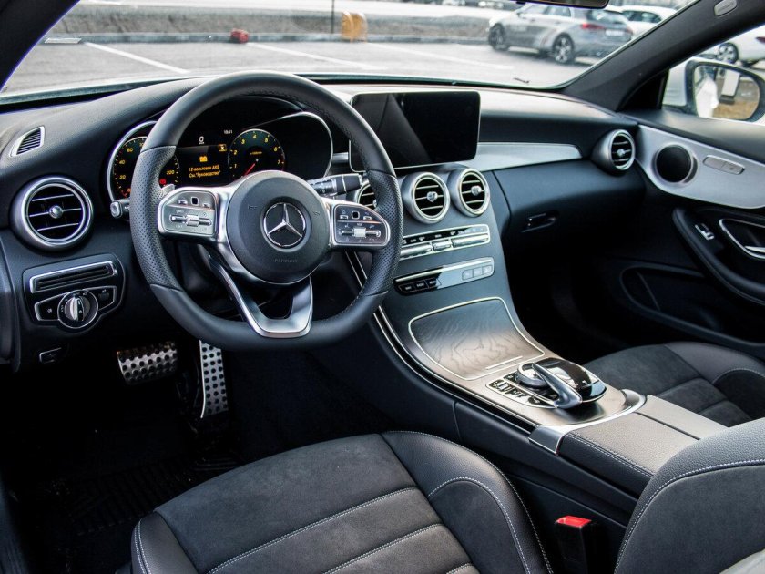 Mercedes Benz c class w205 салон