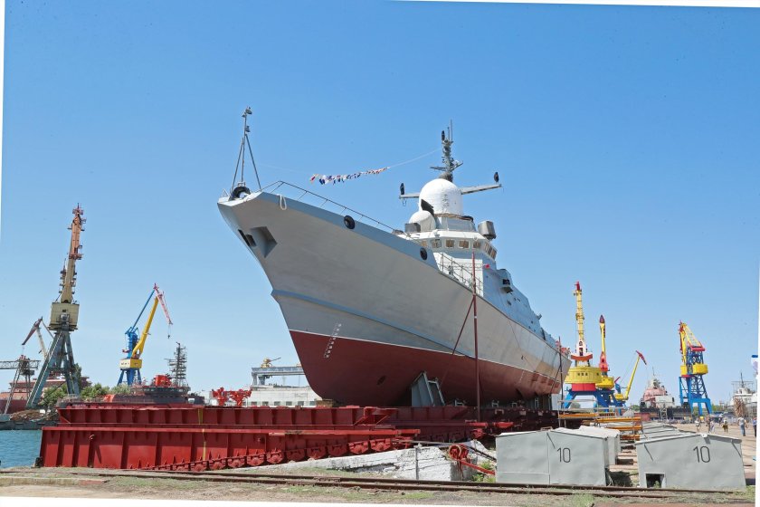 Судостроительный завод залив Керчь