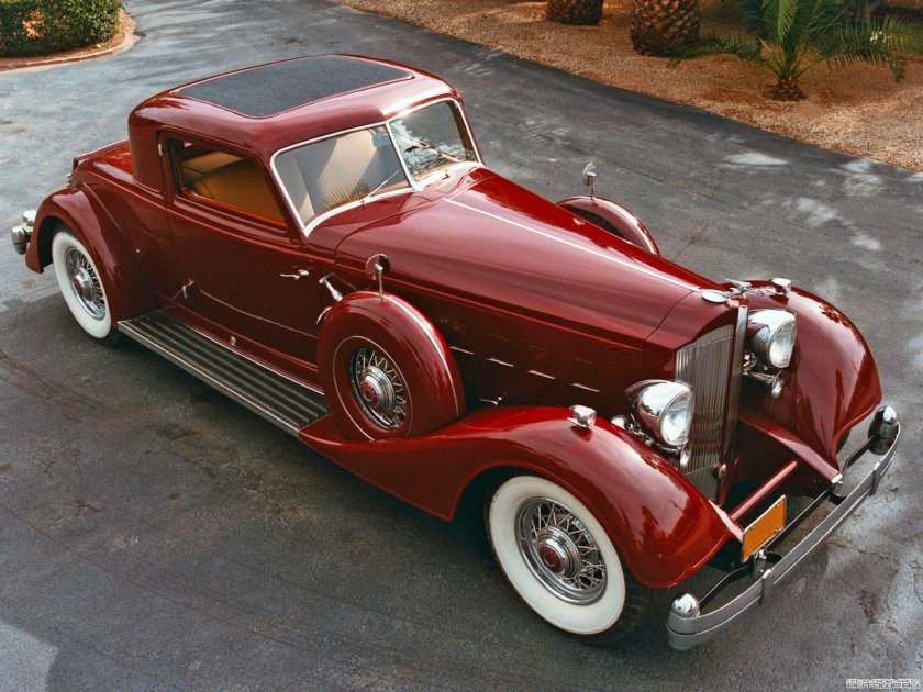 Паккард автомобиль 1934 Coupe