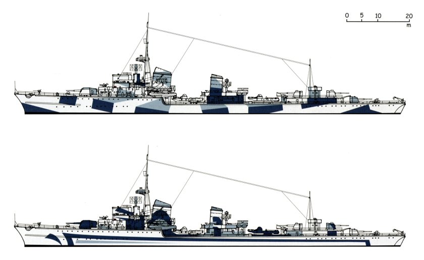 Эсминцы Германии второй мировой войны