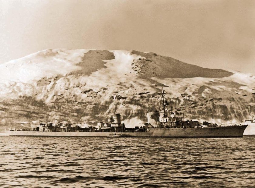 Немецкий эсминец z-25