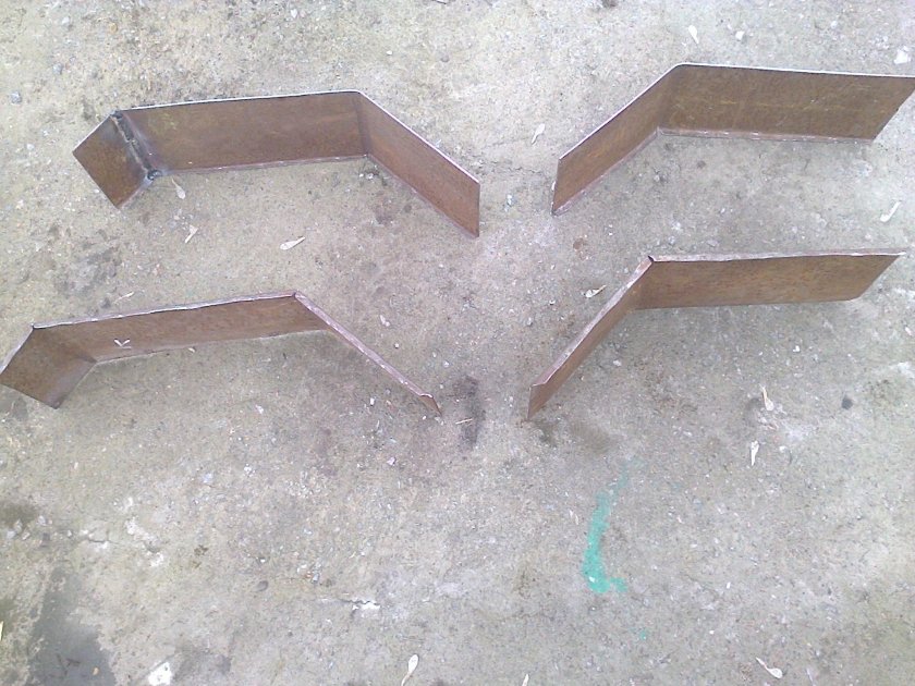 Крылья на самодельный трактор