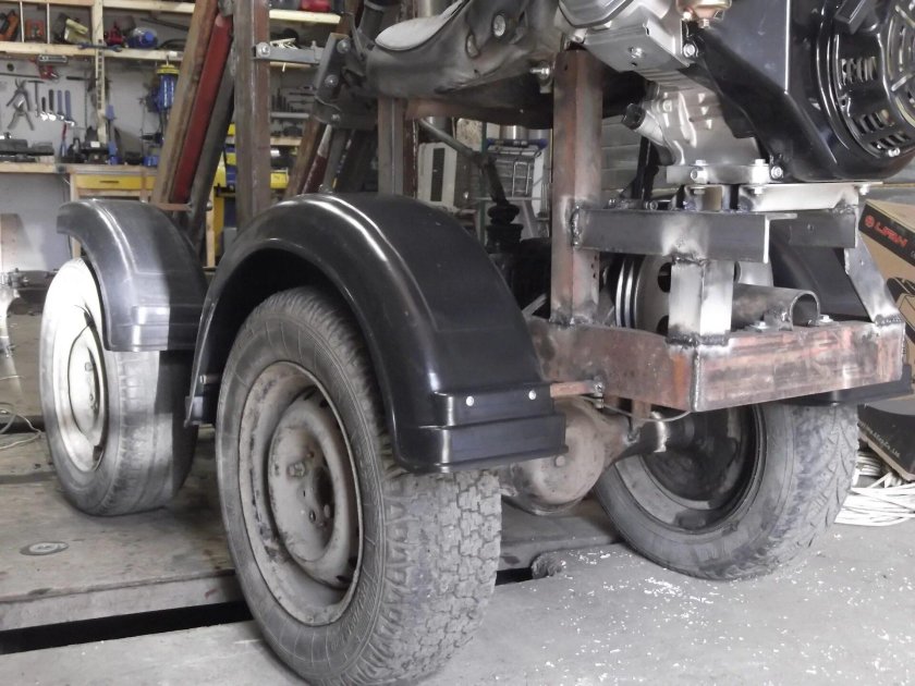 Крыло для минитрактора