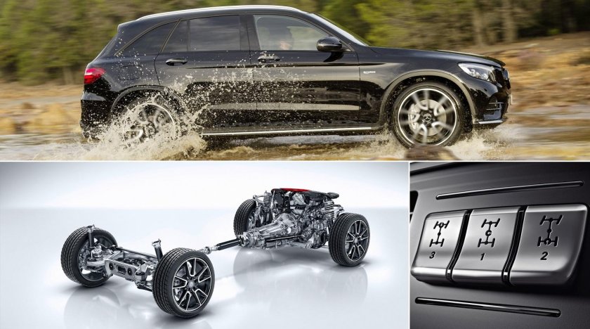 Полный привод Мерседес 4 matic