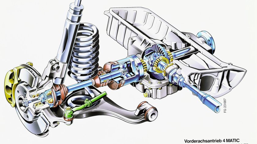 Подвеска Мерседес в124 4 матик