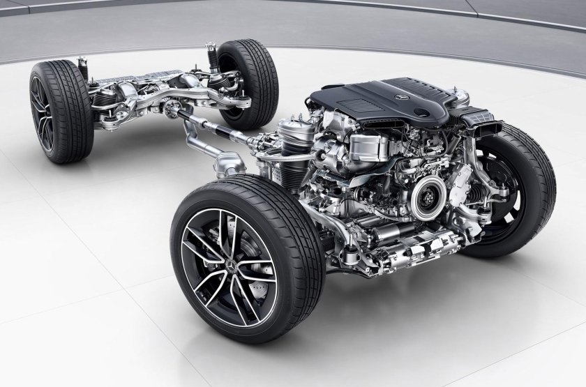 Мерседес GLE 2022 подвеска