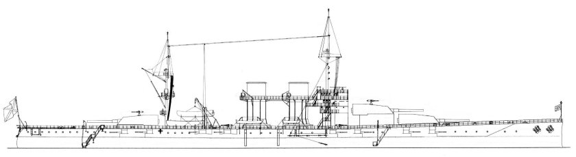 Крейсер Светлана 1913 чертежи
