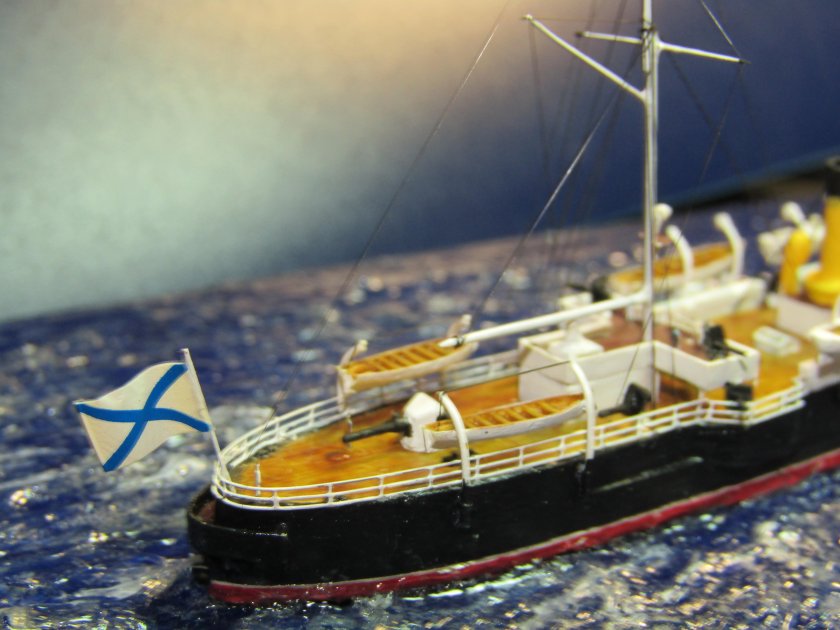 Бронепалубный крейсер Светлана модель