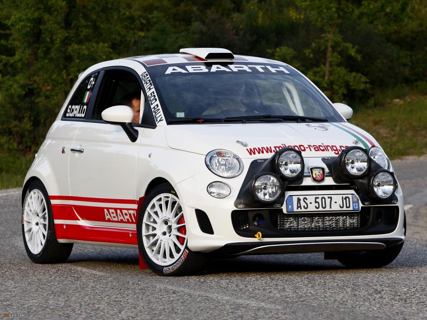 Fiat 500 Abarth Rally