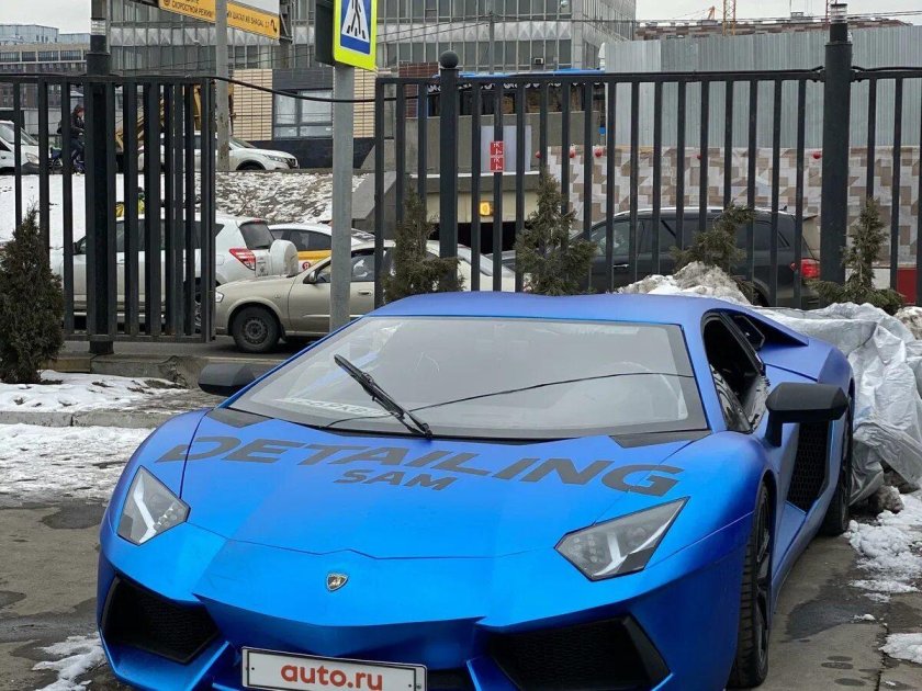 Ламборджини авентадор самодельный