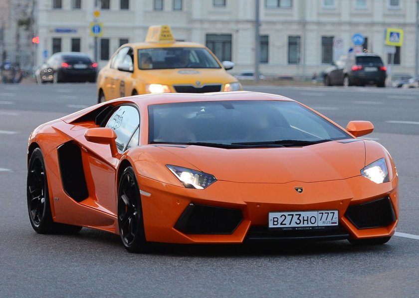 Ламборджини авентадор 777